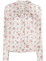 ISABEL MARANT blouse Leidy à fleurs - Blanc