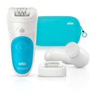 Braun ladyshave Silk Epil 5-545 - blauw