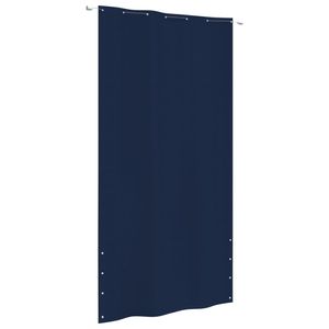 Balkonscherm 140x240 cm oxford stof blauw