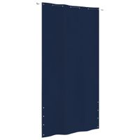 Balkonscherm 140x240 cm oxford stof blauw - thumbnail