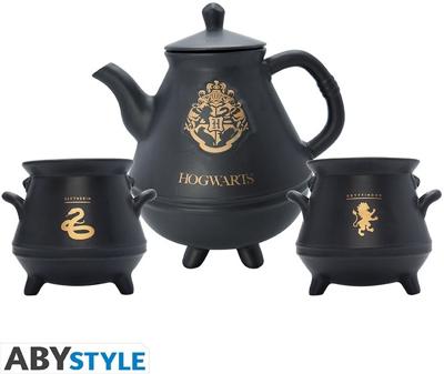 Harry Potter - Hogwarts Teapot with Cauldrons Set Harry Potter - Hogwarts Teapot with Cauldrons Set