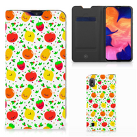 Samsung Galaxy A10 Flip Style Cover Fruits