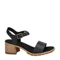 Timberland Laguna Shore leren sandalettes zwart