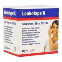 Leukotape K Kleefwindel Elast Huid 5,0cmx5m 1 - thumbnail