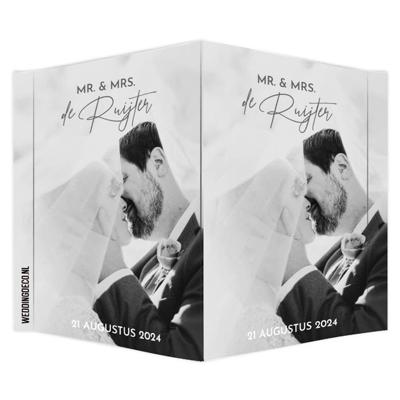 Raambord met foto en naam