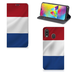 Samsung Galaxy M20 Standcase Nederlandse Vlag