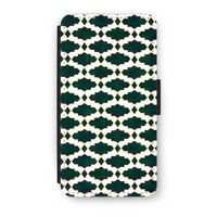 Moroccan tiles: iPhone X Flip Hoesje - thumbnail