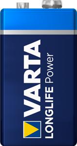 Varta LONGLIFE Power 9V Bli 2 9V batterij (blok) Alkaline 580 mAh 9 V 2 stuk(s)