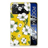 Xiaomi Poco X4 Pro 5G TPU Case Dogwood Flowers - thumbnail