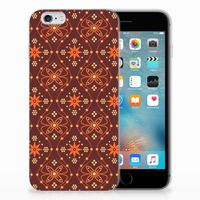 Apple iPhone 6 | 6s TPU bumper Batik Brown - thumbnail