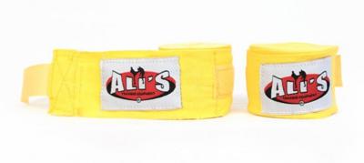 Ali’s Fightgear bandages 460 cm 2 stuks geel