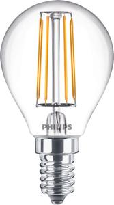 Philips Lighting 76315200 LED-lamp Energielabel F (A - G) E14 Kogel 4.3 W = 40 W Warmwit (Ø x l) 4.5 cm x 8.2 cm 1 stuk(s)