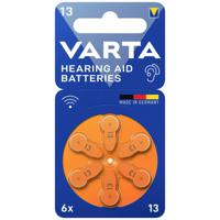 Varta Knoopcel ZA13 1.4 V 6 stuk(s) Zink-lucht Hearing Aid PR48