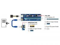 DeLOCK 41426 interfacekaart/-adapter Intern PCI, PCIe, USB 3.2 Gen 1 (3.1 Gen 1) - thumbnail