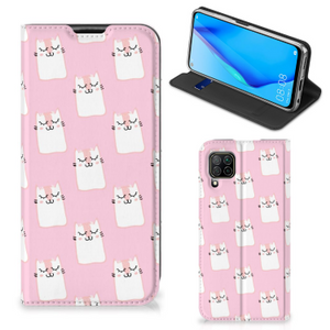 Huawei P40 Lite Hoesje maken Sleeping Cats