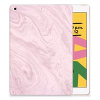 Apple iPad 10.2 | iPad 10.2 (2020) | 10.2 (2021) Tablet Back Cover Marble Pink - Origineel Cadeau Vriendin - thumbnail