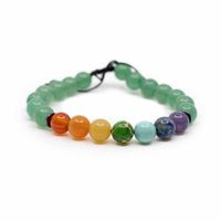 7 Chakra Edelstenen Groene Aventurijn Armband