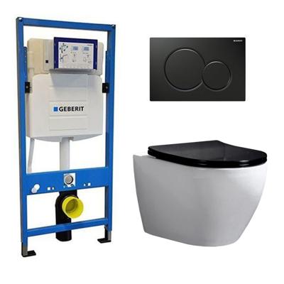 Geberit Toiletset Beauti Flatline Zwart Rimfree Softclose Quickrelease Toiletbril Sigma 01 Zwart Geberit Toiletset Beauti Flatline Zwart Rimfree Softclose Quickrelease Toiletbril Sigma 01 Zwart