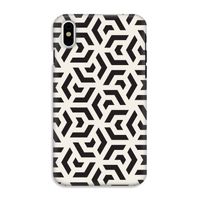 Crazy pattern: iPhone XS Tough Case - thumbnail