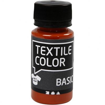 Creotime textielverf Basic 50 ml rood-oranje Creotime textielverf Basic 50 ml rood-oranje