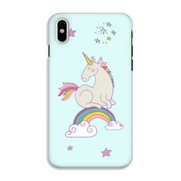 Regenboog eenhoorn: iPhone X Tough Case - thumbnail