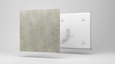 Ecosun CR300 keramisch infrarood paneel beton grijs 60x60cm 300W