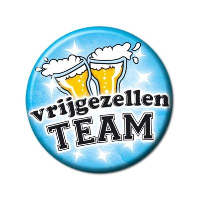 Button Vrijgezellen TEAM mannen