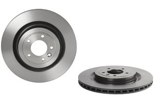 Remschijf COATED DISC LINE BREMBO, Remschijftype: Binnen geventileerd, u.a. für Land Rover, Piaggio