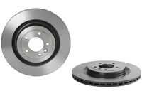 Remschijf COATED DISC LINE BREMBO, Remschijftype: Binnen geventileerd, u.a. für Land Rover, Piaggio - thumbnail