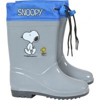 Regenlaarzen Snoopy junior PVC grijs/blauw maat 30-31