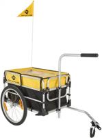 M Wave Fietskar 20 Inch Unisex Zilver/Zwart