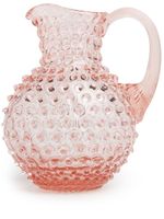 KLIMCHI carafe Hobnail en verre - Rose