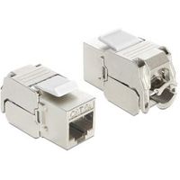 Delock 86205 Keystone-module RJ45-aansluiting > LSA Cat.6A STP