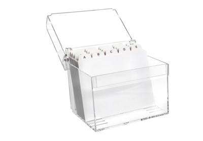 Kaartenbak maul a6 met 100 krt a-z 19528 acryl Kaartenbak maul a6 met 100 krt a-z 19528 acryl