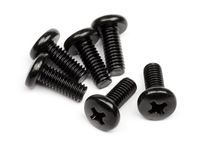 HPI - Binder head screw m4x10mm (6pcs) (Z613)