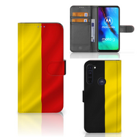 Motorola Moto G Pro Bookstyle Case Belgische Vlag - thumbnail