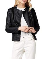 ONLY Dames Onlfreya Faux Leather Biker OTW Noos jas, zwart (zwart), 38