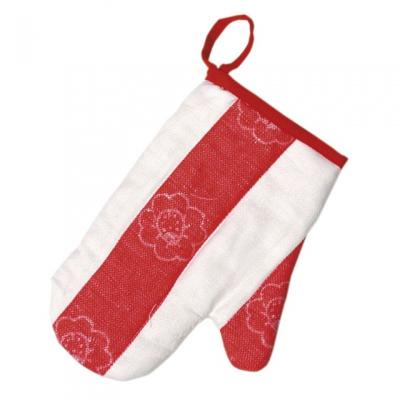 Nic ovenwant rood/wit 22 cm Nic ovenwant rood/wit 22 cm