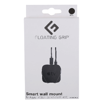 Floating Grip Apple TB Gen. 3 Wall Mount Black