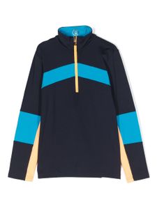 Bogner Kids sweat Nicki à col zippé - Bleu