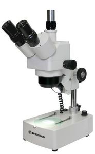 Bresser Optik 5804000 Advance ICD Stereomicroscoop Trinoculair 160 x Opvallend licht, Doorvallend licht