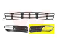 Ventilatiegrille, bumper ** Equipart ** VAN WEZEL, Inbouwplaats: Links voor, u.a. für Audi