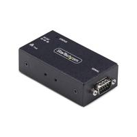 StarTech.com 1-Port Serieel naar Ethernet Adapter, 802.3af PoE Serial Device Server, Muur/DIN Rail, LAN naar DB9 Converter