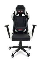 Viking Choice  Gamestoel van zwart en wit eco-leer - verstelbaar