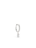 Anita Ko boucle d'oreille en or blanc 18ct sertie de diamants - Argent