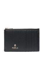 Furla portefeuille à plaque logo - Noir