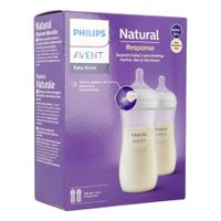 Avent Natural 3.0 Zuigfles 3m+ 330 ml Duo - thumbnail