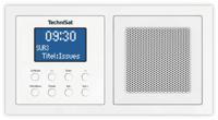 TechniSat UP 1 Onderbouwradio DAB+, VHF (FM) Bluetooth Wit - thumbnail