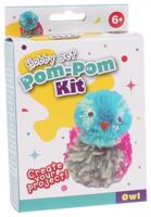 Free and Easy pom-pom set uil 14 cm multicolor