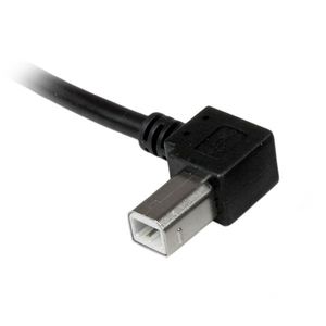 StarTech.com 3 m USB 2.0 A naar linkshoekige B-kabel M/M